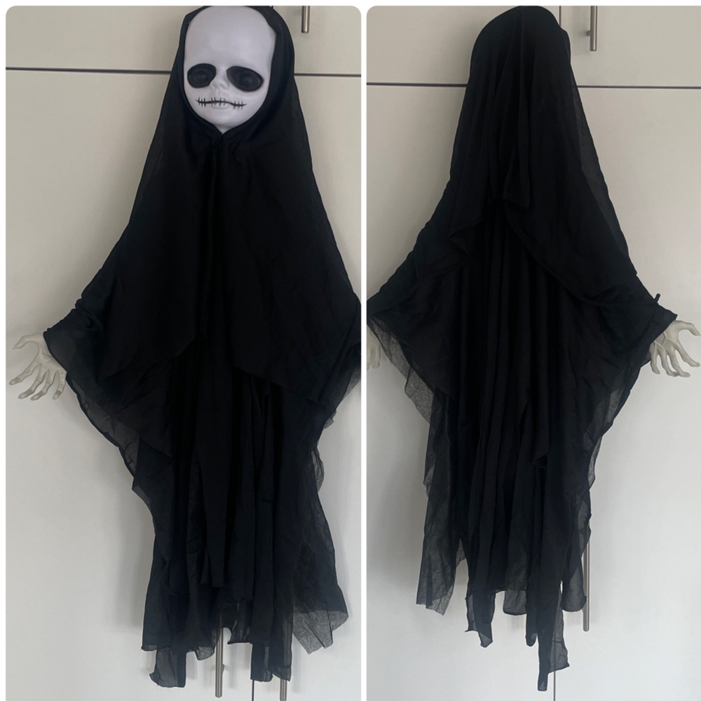 Spooky Scary Hanging Ghost Halloween Outdoor Indoors - Halloween Decor 🔪🕷️* 3’